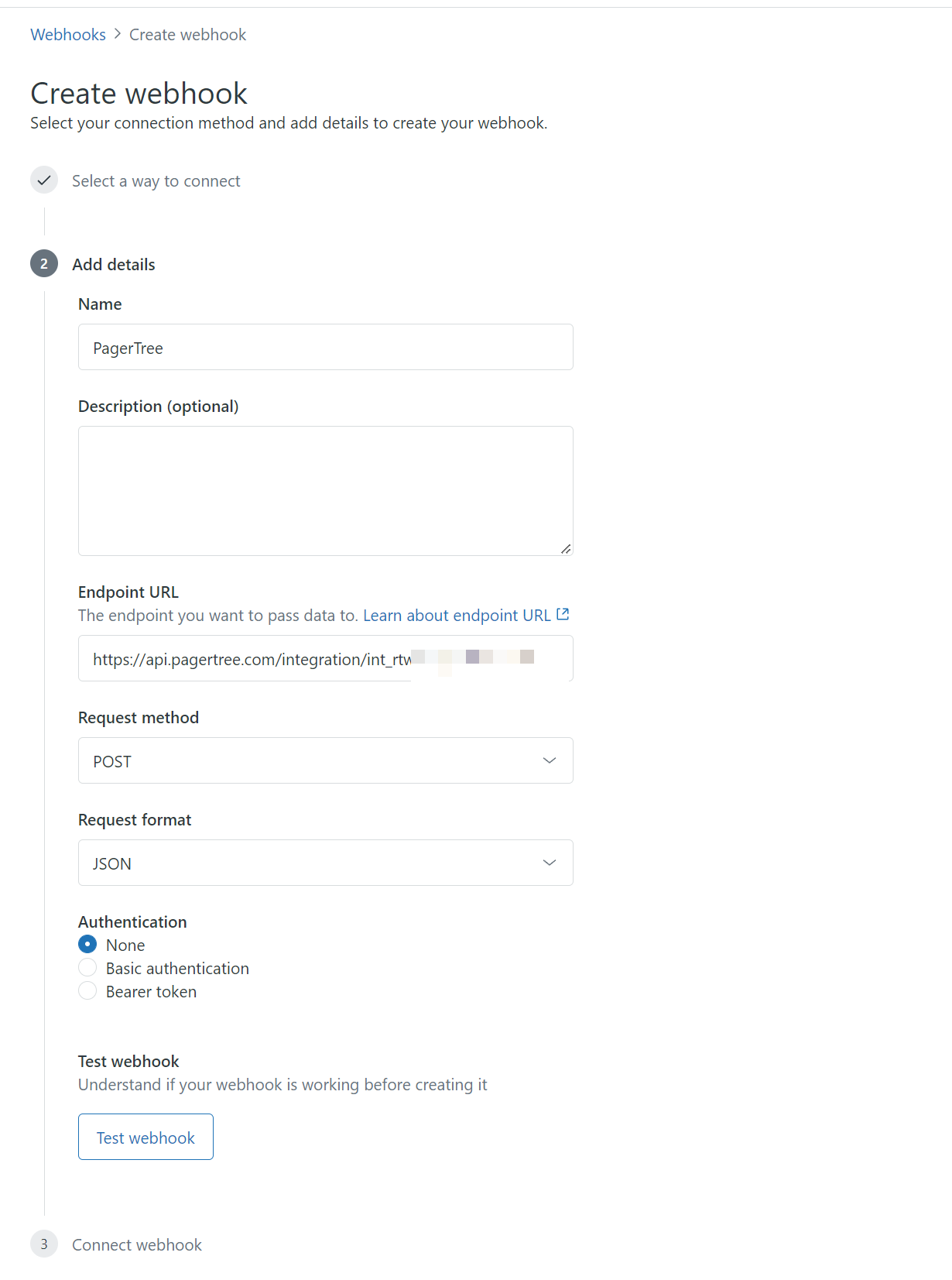 Zendesk PagerTree Webhook
